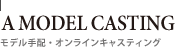 aModel Audition  エーモデルオーディション